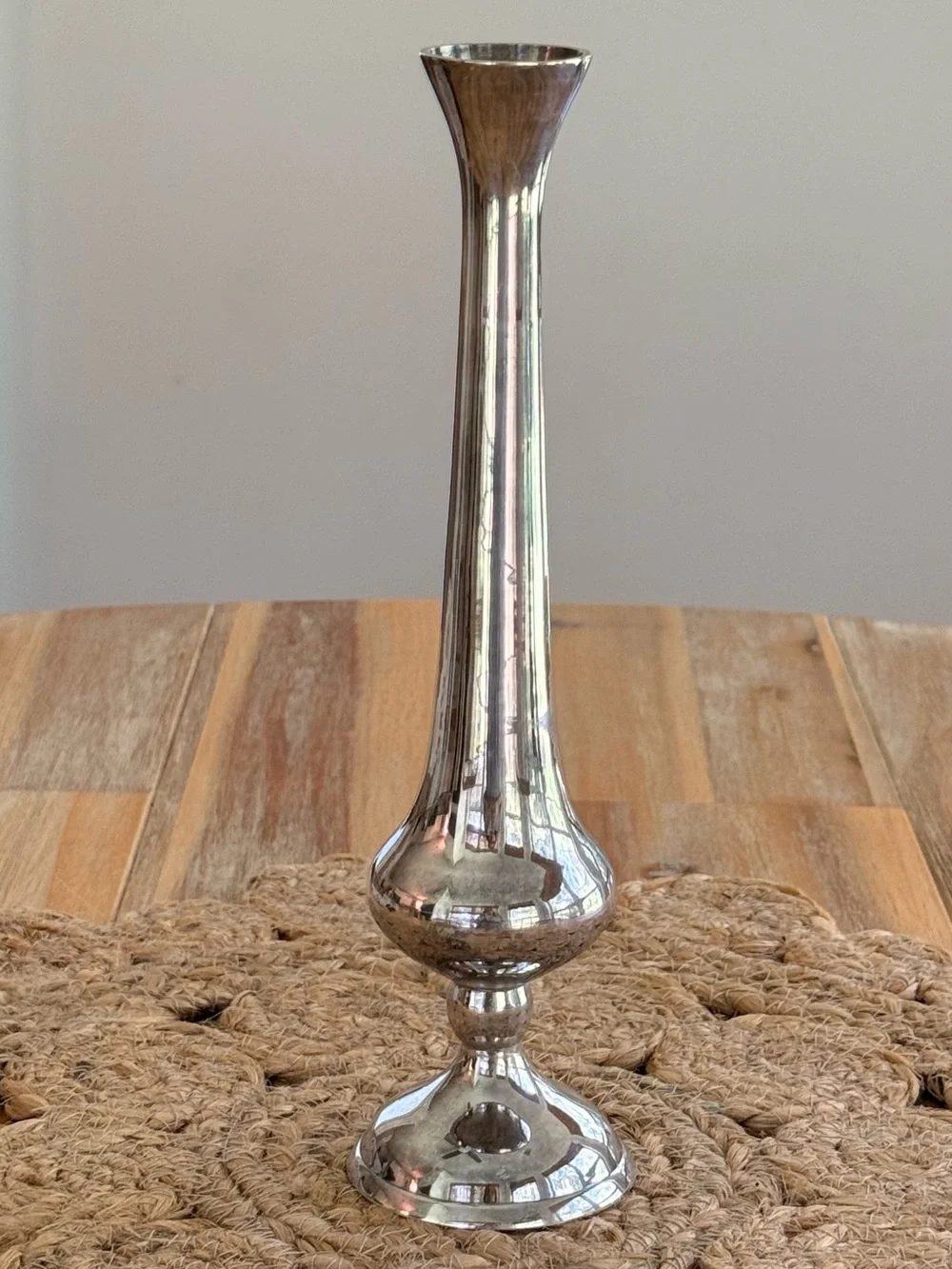 Vintage Silver Plated Bud Vase
